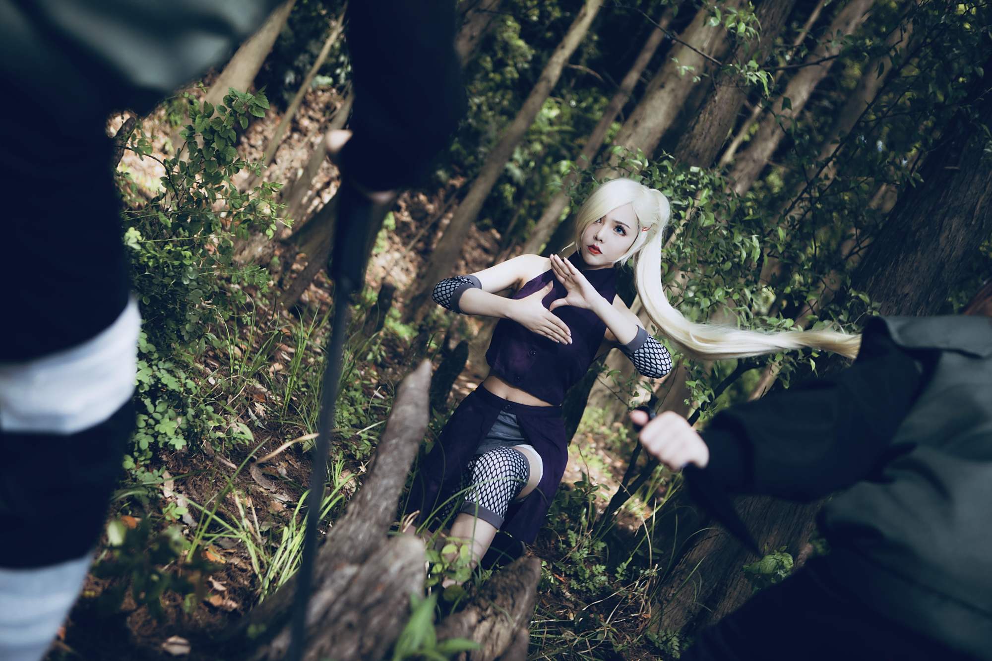 《火影忍者》cos:这个井野好可爱呀,爱了爱了