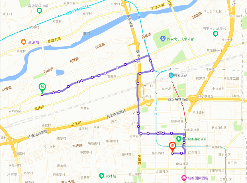 关于西安市238路公交车线路规划的建议