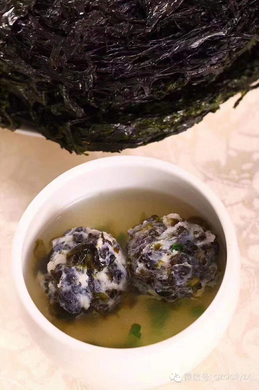 头水紫菜 紫菜汤5大功效 92 ①紫菜瘦肉汤:延年益寿②紫菜海带汤:去