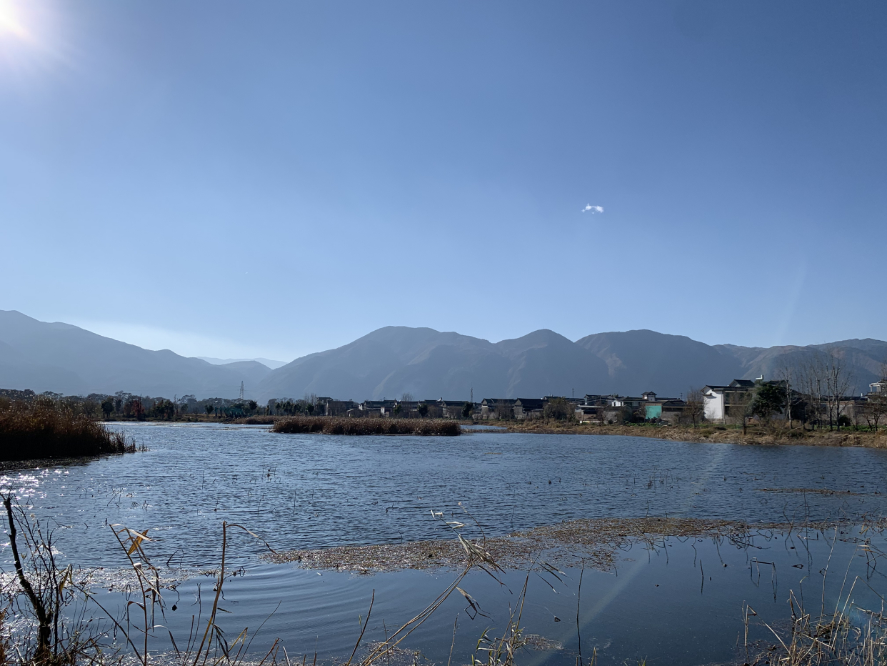 大理潘正伟先生冬日游洱源东湖