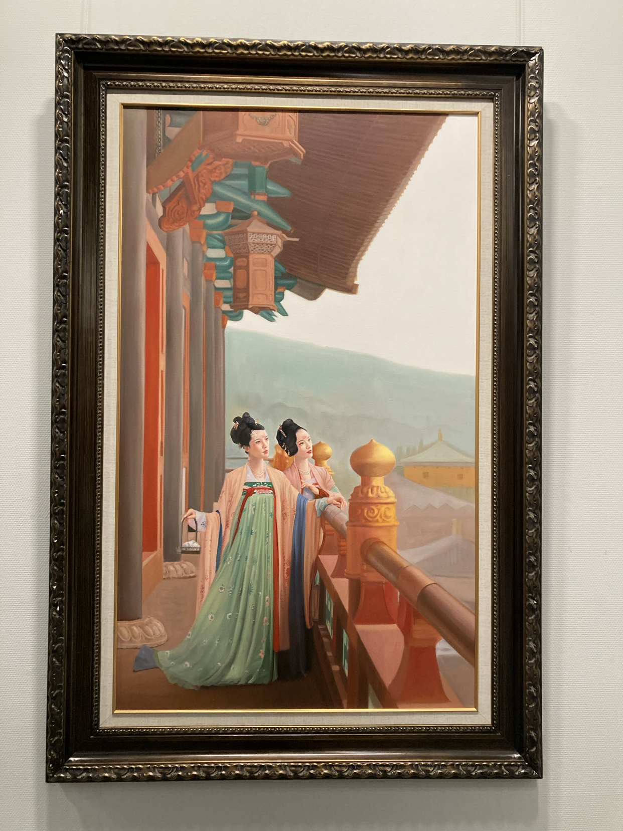 "爱心大使""天使画家"晏子老师油画作品欣赏