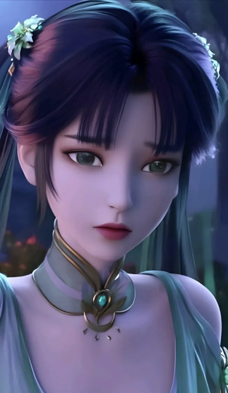 今日份壁纸(诛仙动漫碧瑶),感觉碧瑶还是动起来更好看.