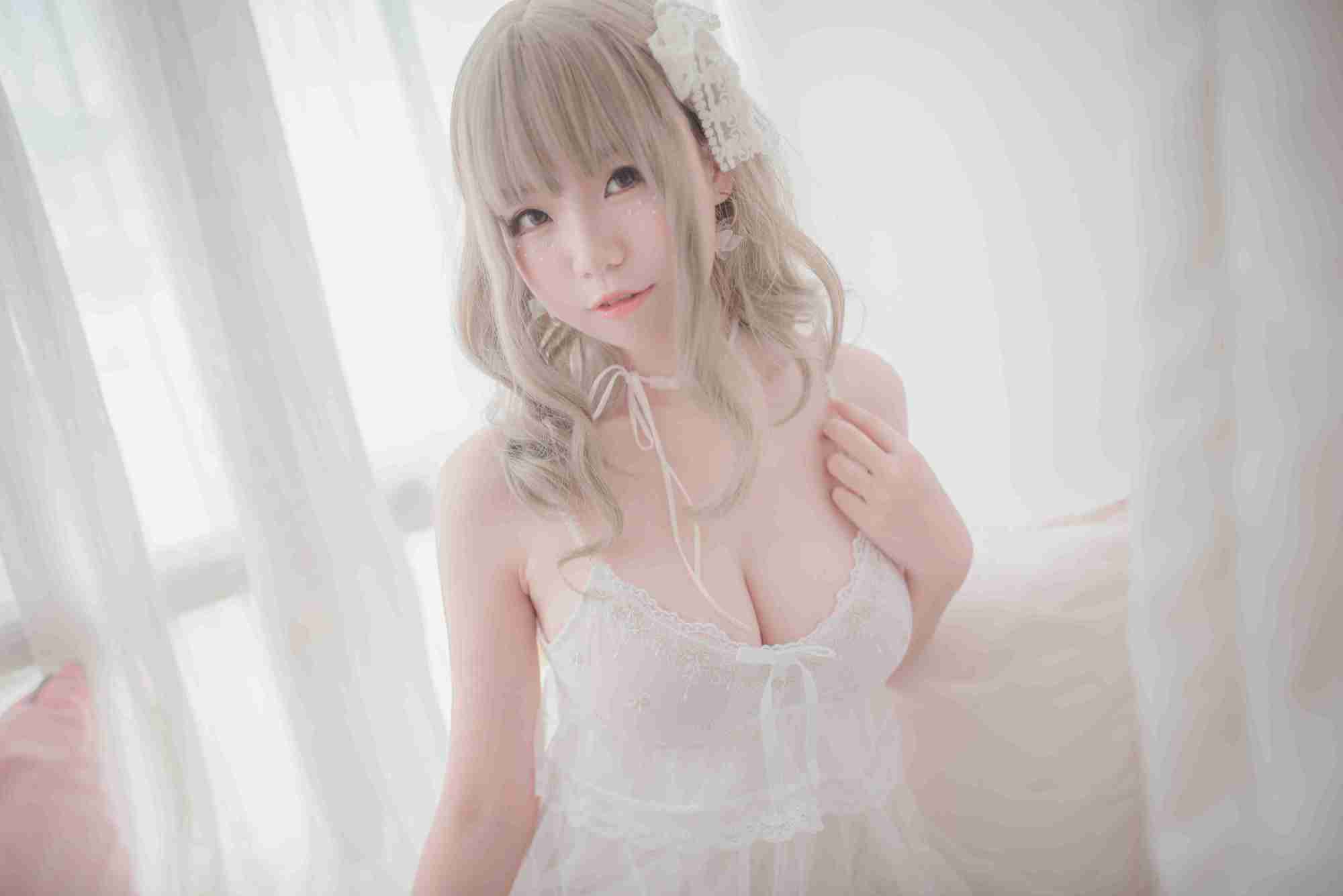 yoko宅夏cos图片分享，微风吹过的柠檬皮