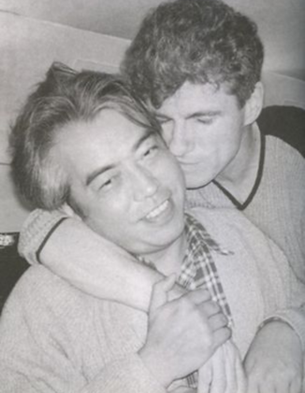 陈凯歌旧照,发际线危