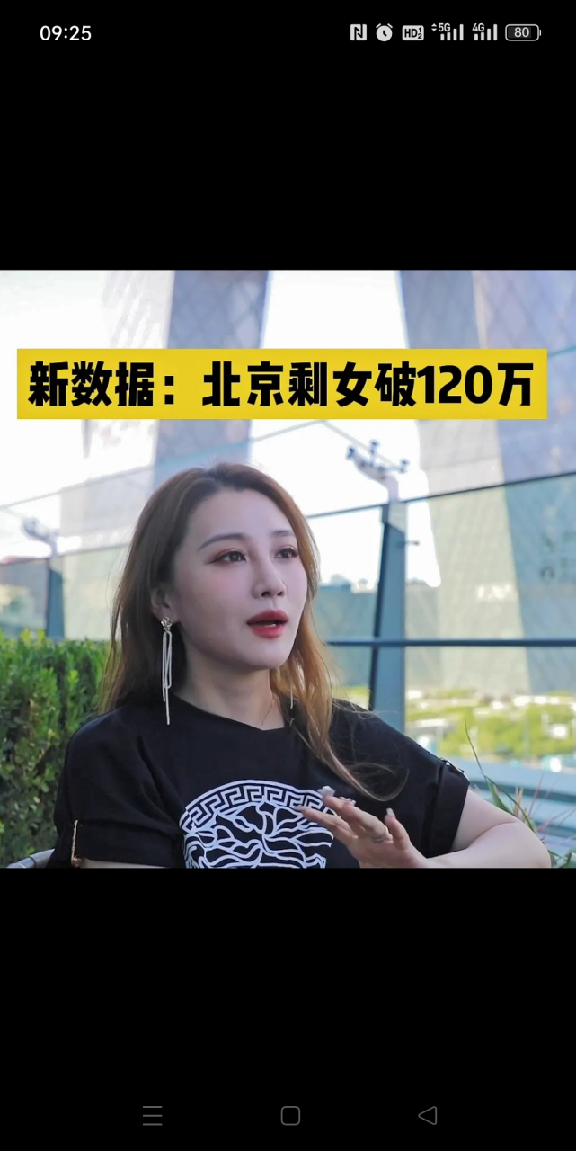 据最新的数据统计,北京剩女的数量已经突破了120万,其中有30万是优质