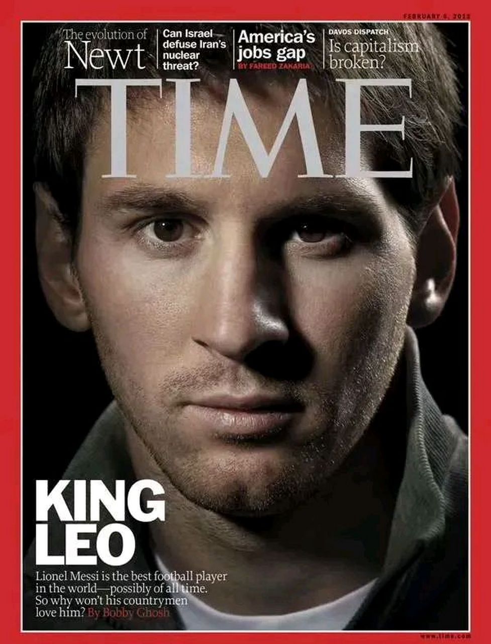 近日,梅西登上美国《时代》杂志封面,梅西已征服美媒,影响巨大,名声