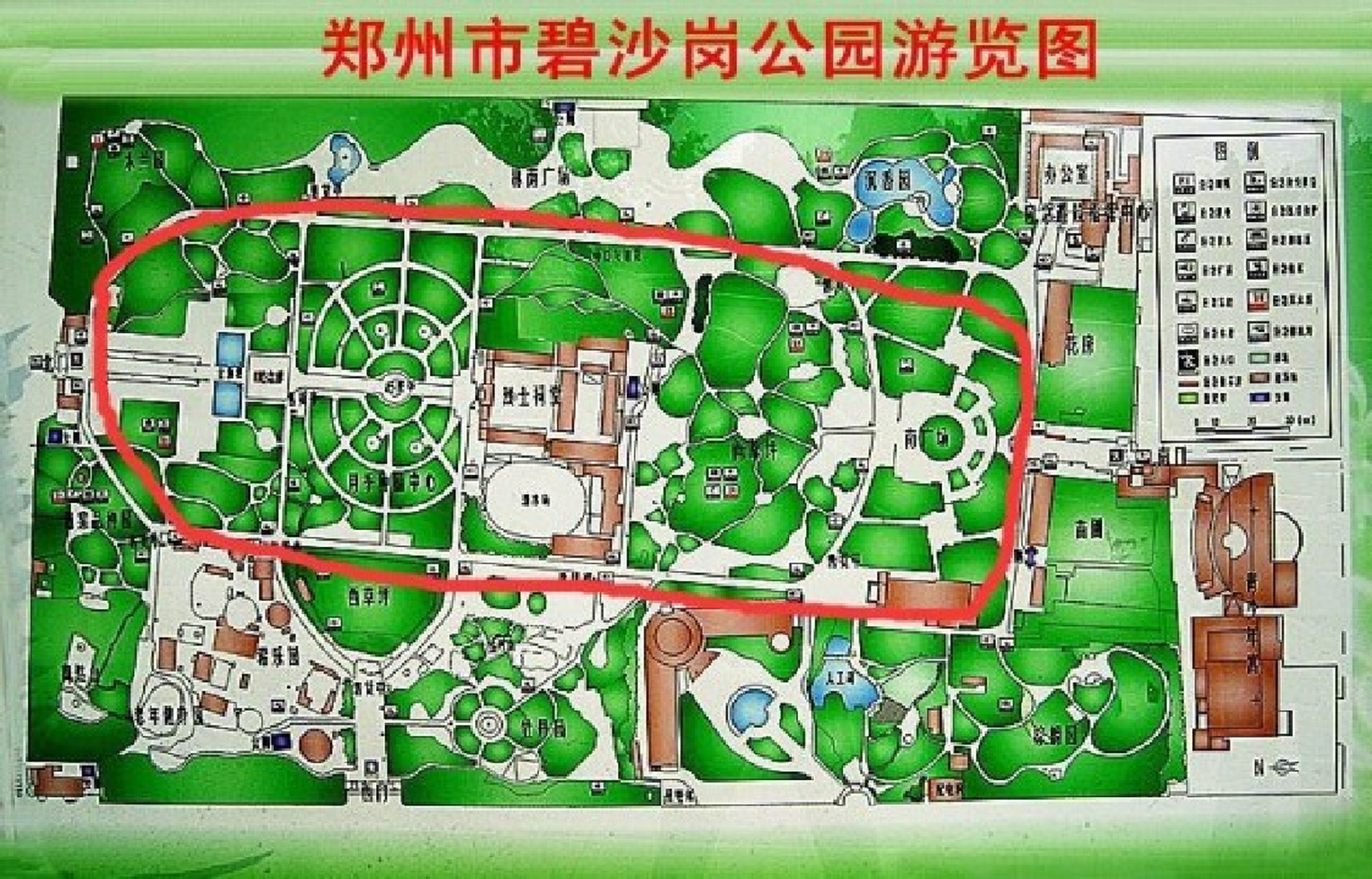 郑州周末去哪玩# 碧沙岗公园,美景与历史并存!
