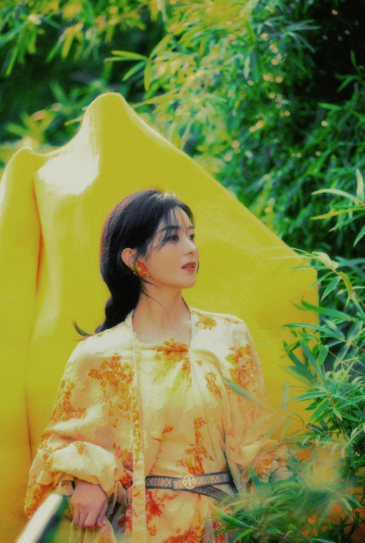 赵丽颖glass杂志造型