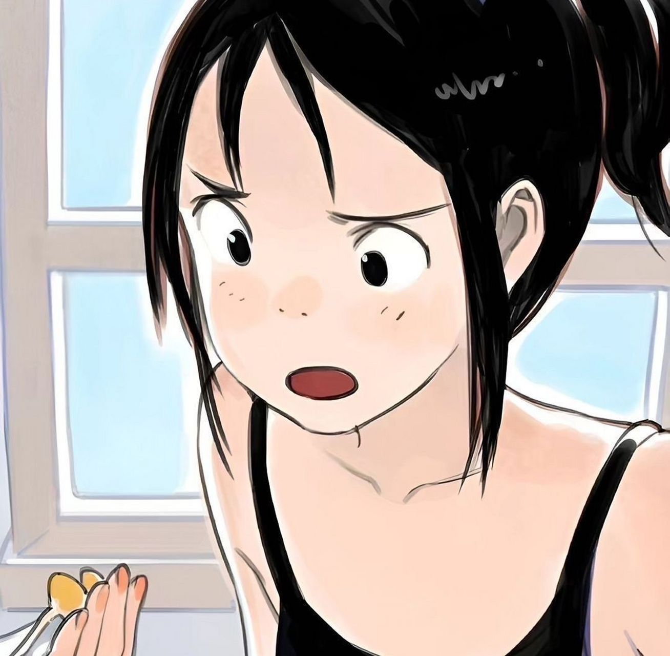 疑惑的表情,看到这个不知怎的想到自己那时疑惑的表情[吃鲸]