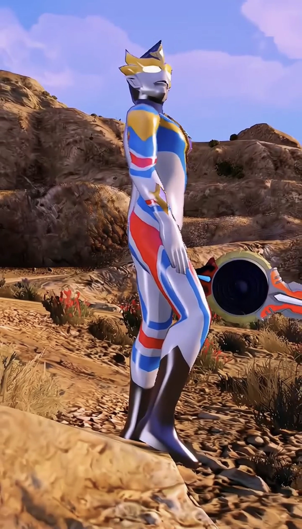 骑摩托的奥特曼