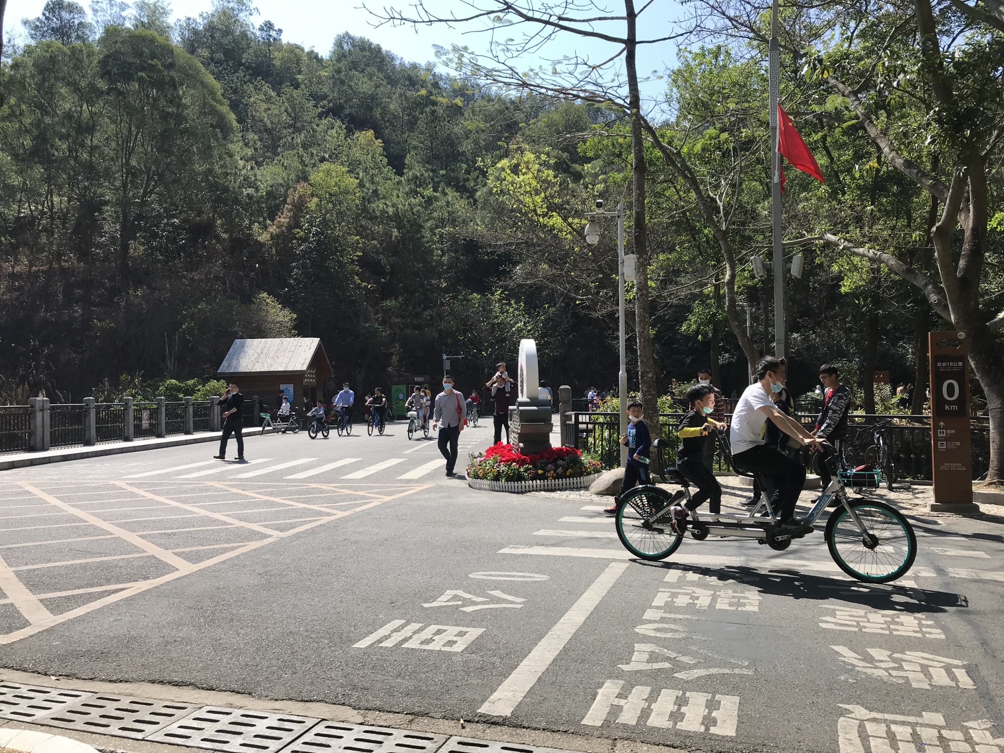惠州网红旅游景点红花湖十八公里
