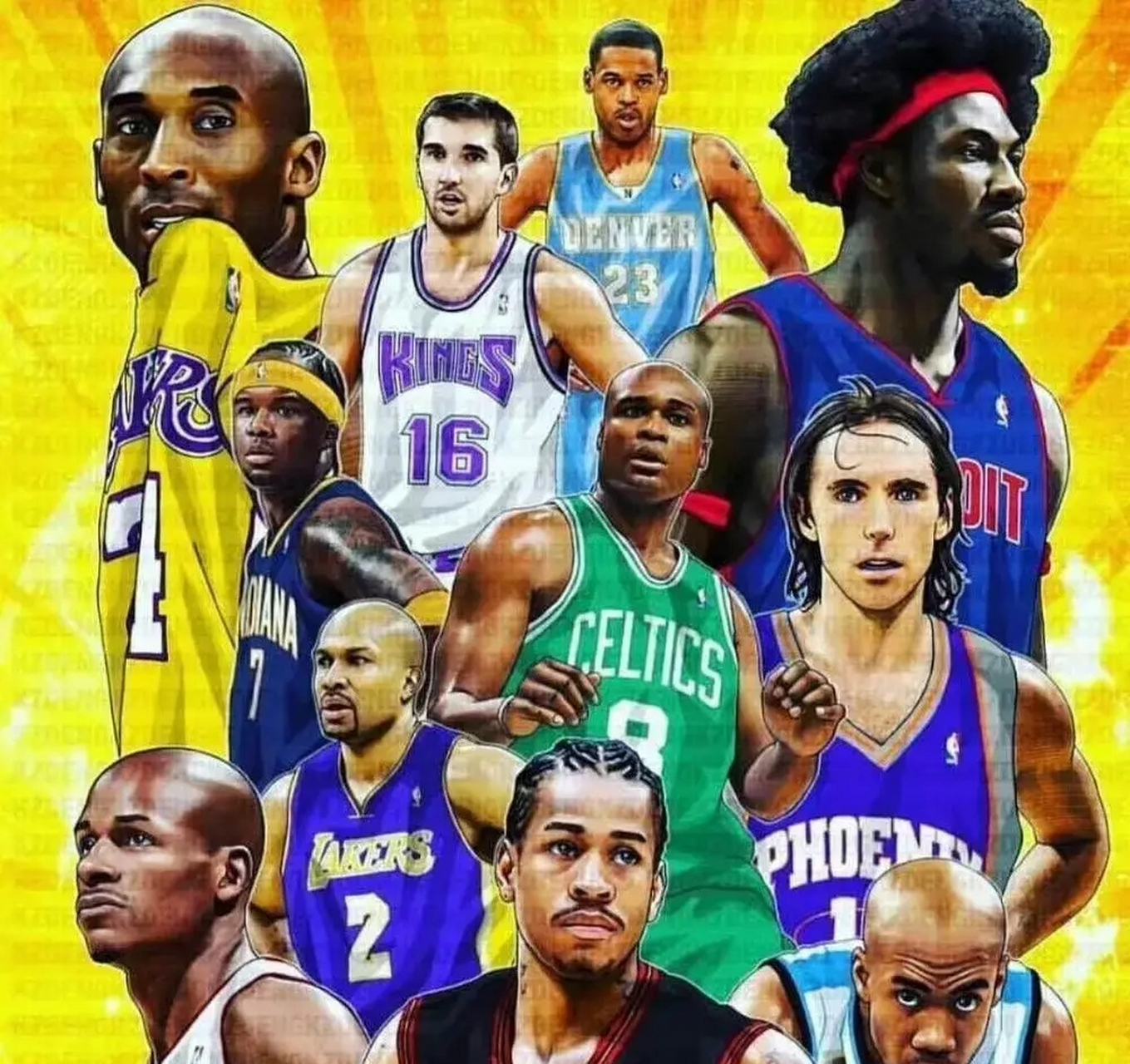 认识的都是老球迷了 作为一名资深球迷,说到每年的选秀,96黄金一代都