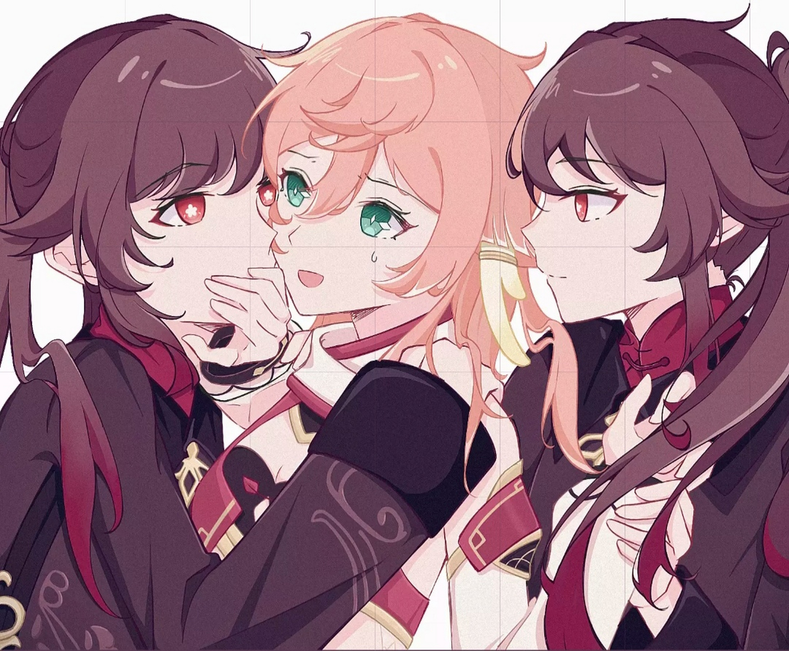 被胡桃包围的烟绯