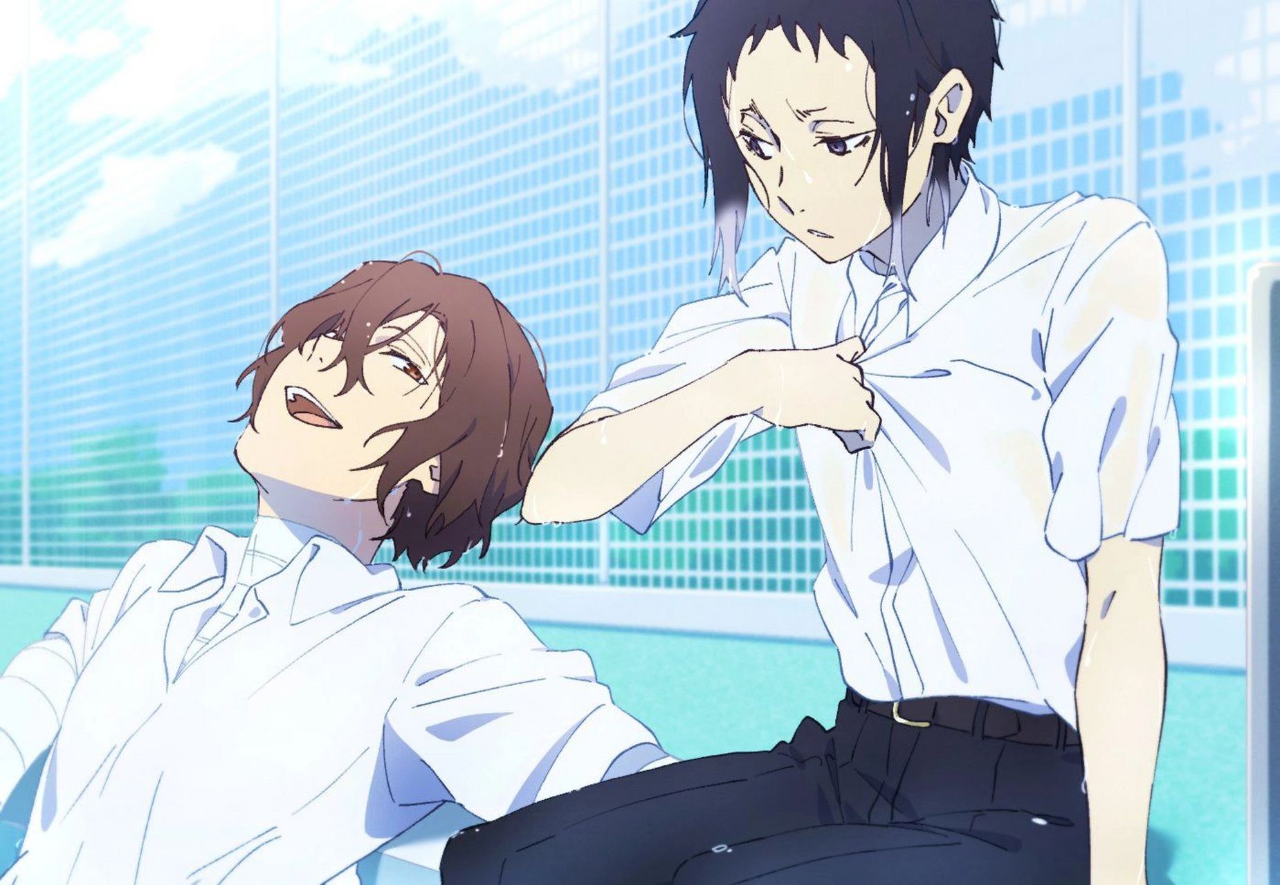 文豪野犬# 更一波芥川与太宰两人图,你喜欢吗?