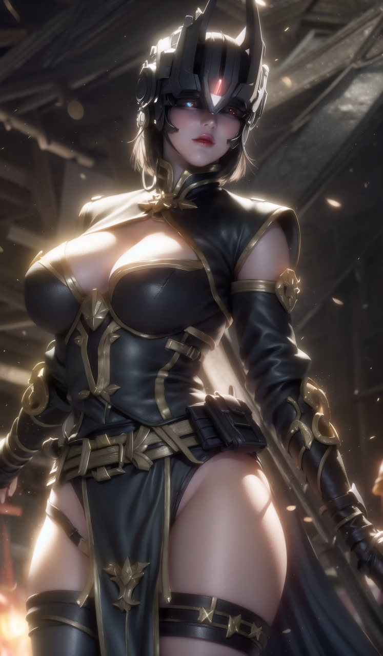 灵笼ai荷光者#国漫# #灵笼# #ai绘画# #国漫女神