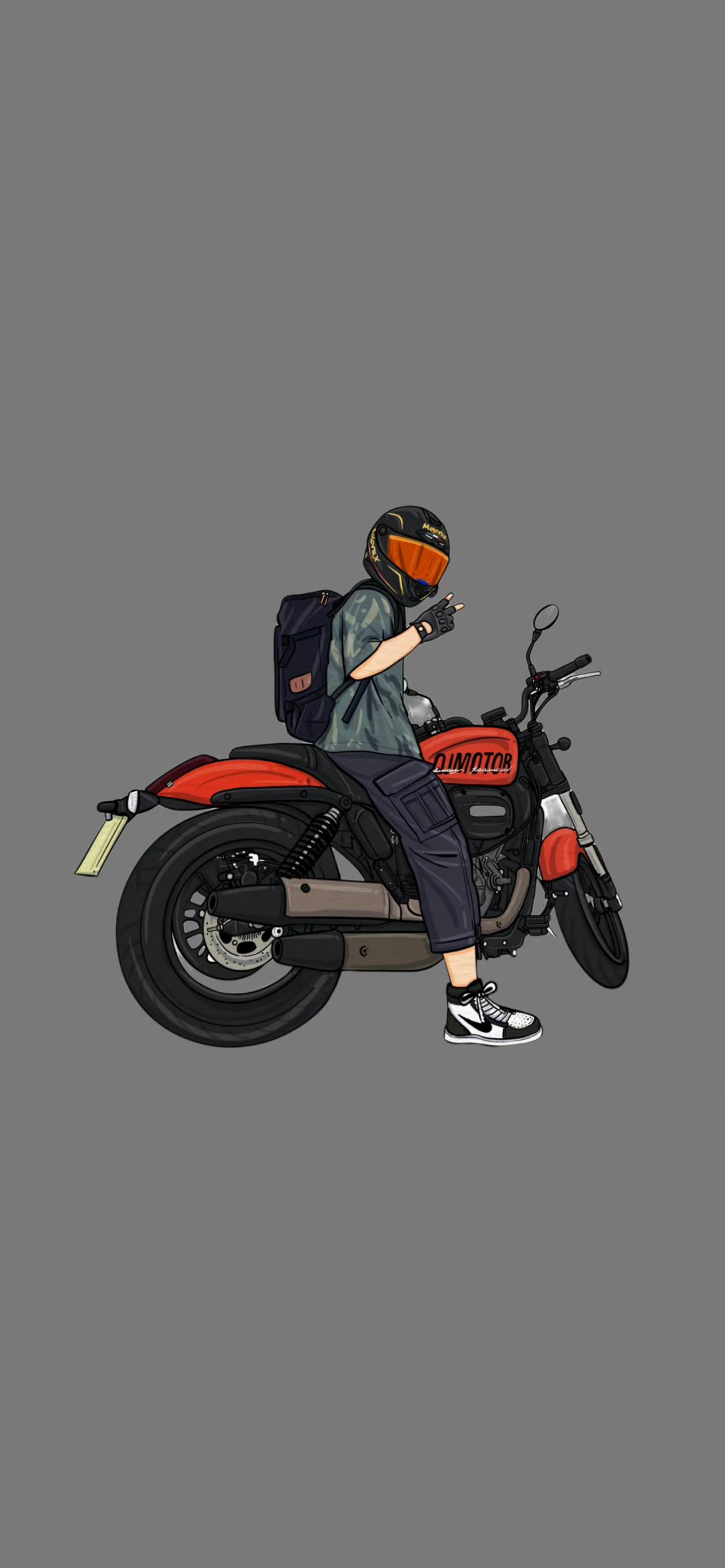 手机壁纸摩托车高清图片