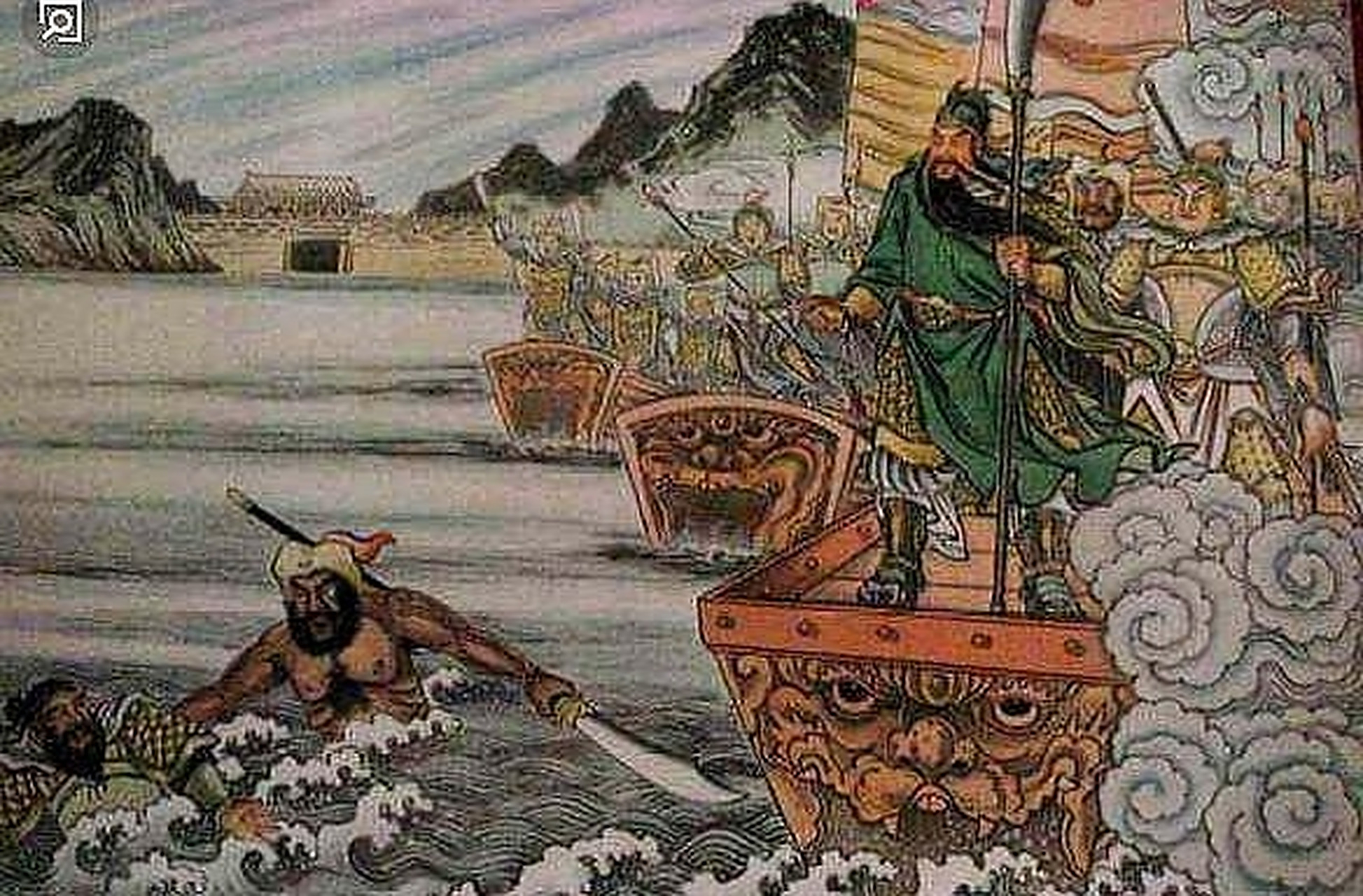 当曹仁驻守的樊城危如累卵之际,于禁和庞德率三万之众赶来救援.