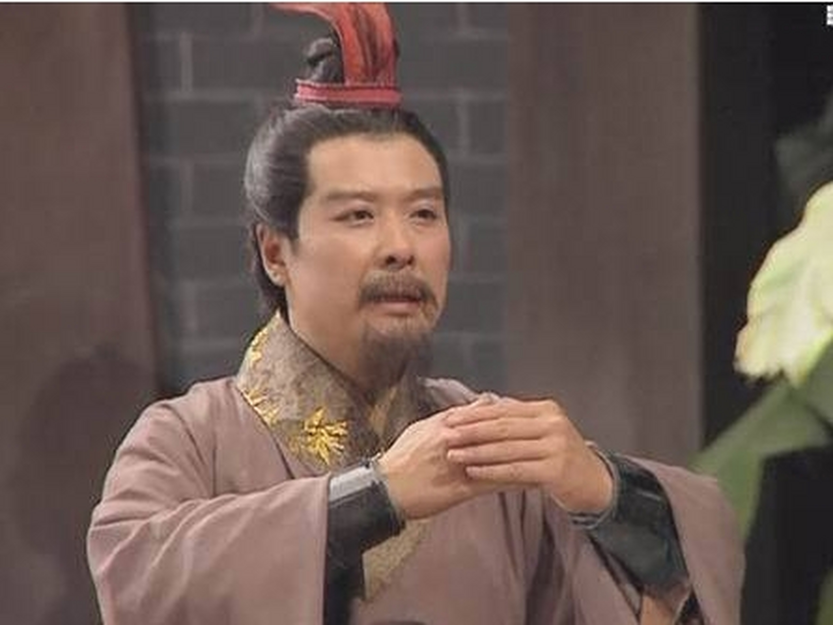 在孙彦军老师采访时说,演刘备的时候饿的偷玉米,成名后也霉运不断