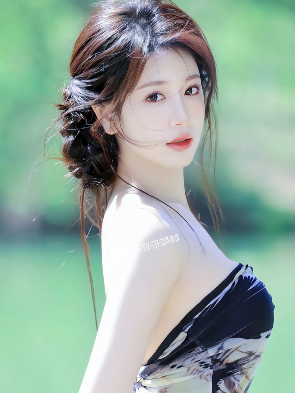 沙滩连衣裙泳衣遮肉#美女# #比基尼美女