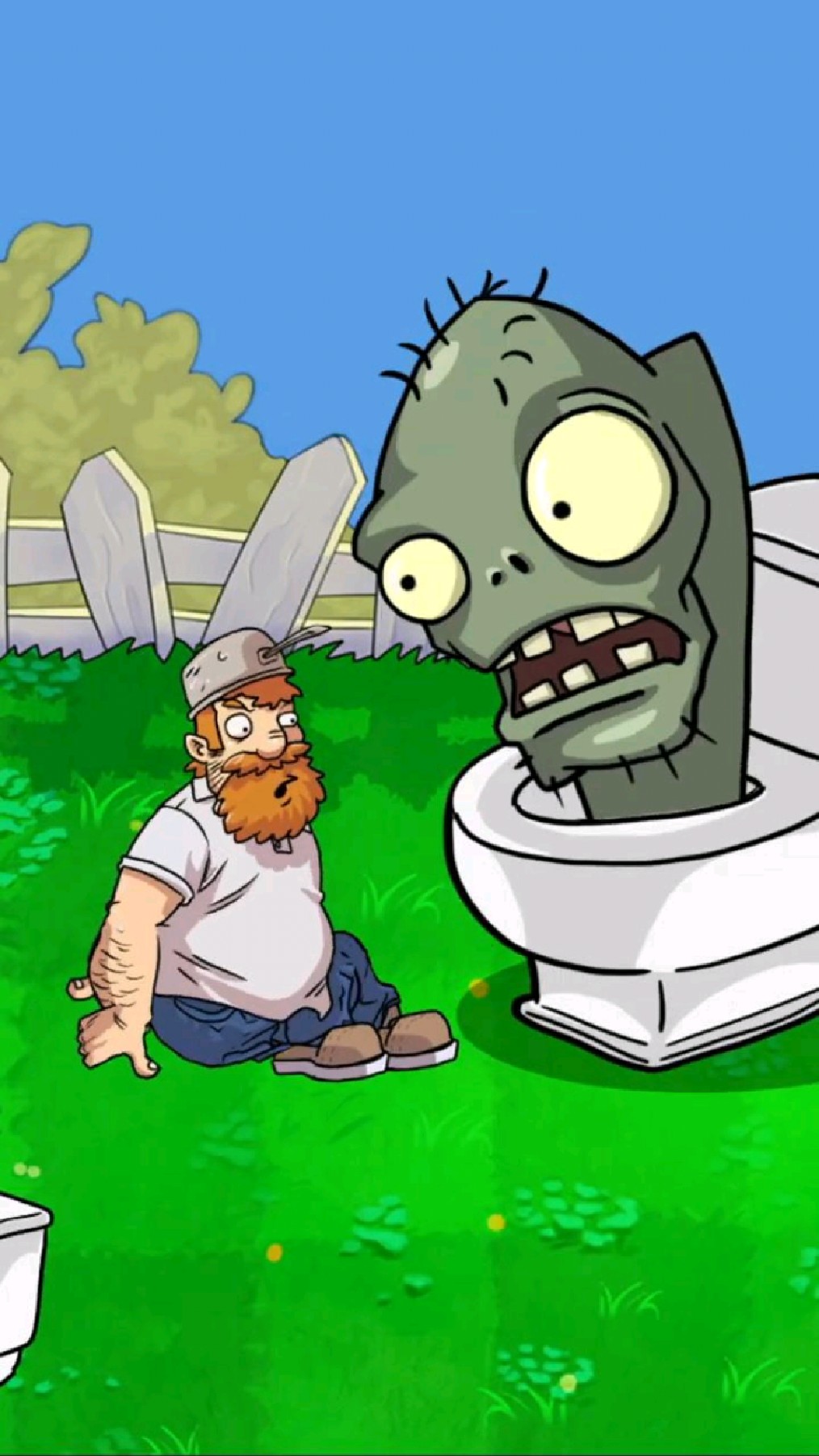 马桶僵尸vs戴夫