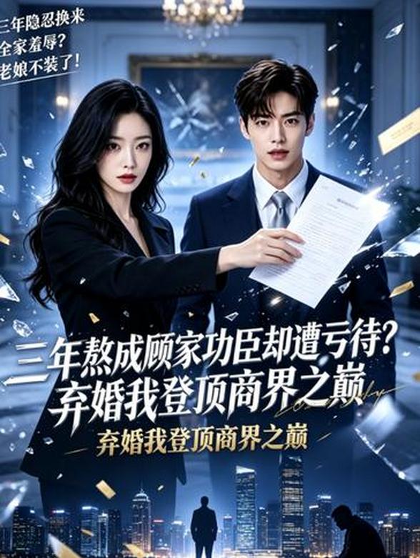三年熬成顾家功臣却遭亏待？弃婚我登顶商界之巅