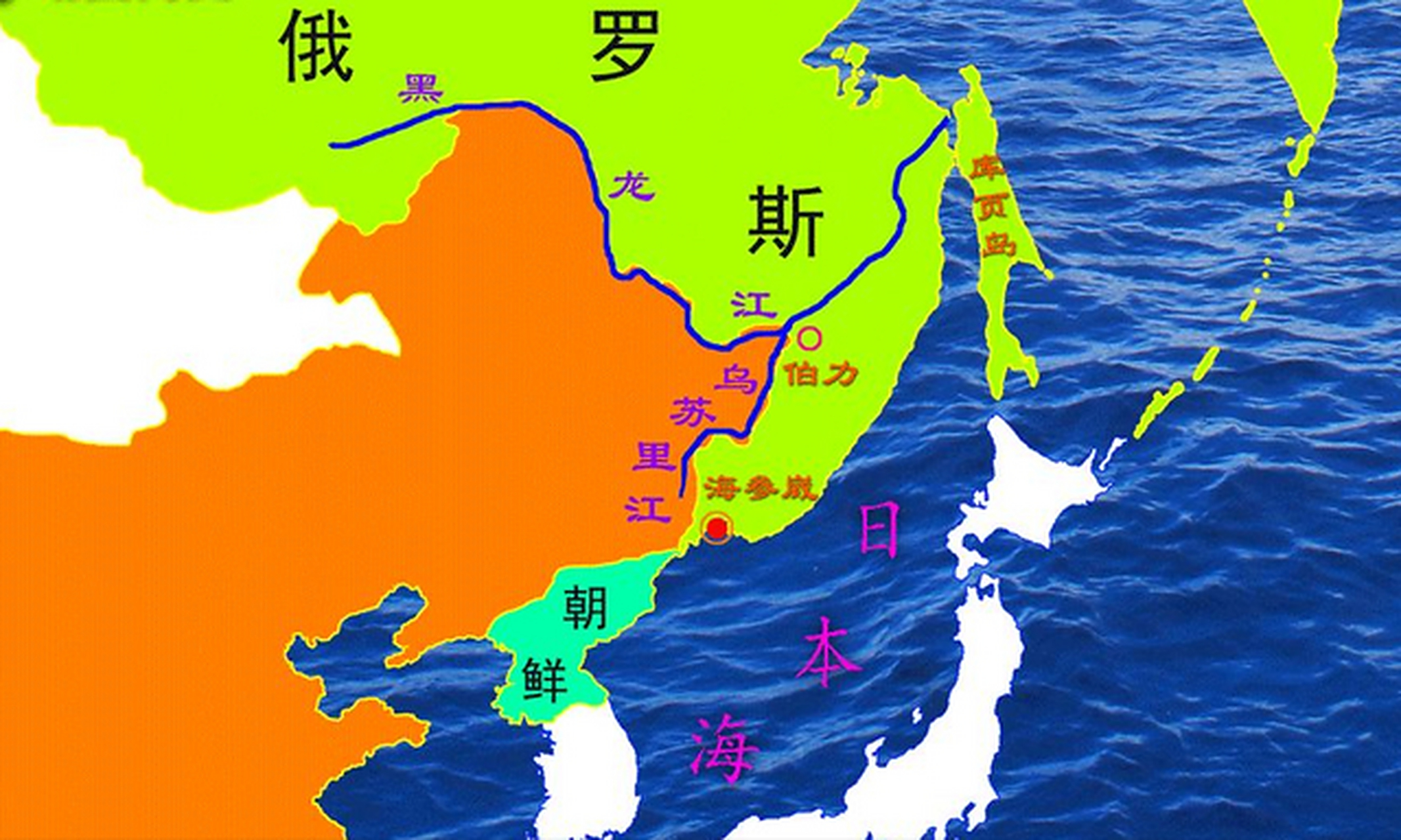 海参崴位于阿莫尔半岛最南端,三面环海大约30公里长12公里,宽,面积为