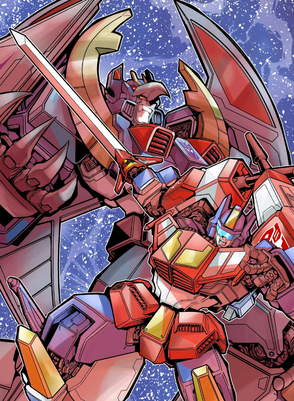 idw变形金刚插画欣赏,从dw到idw变形金刚画风越来越帅气.