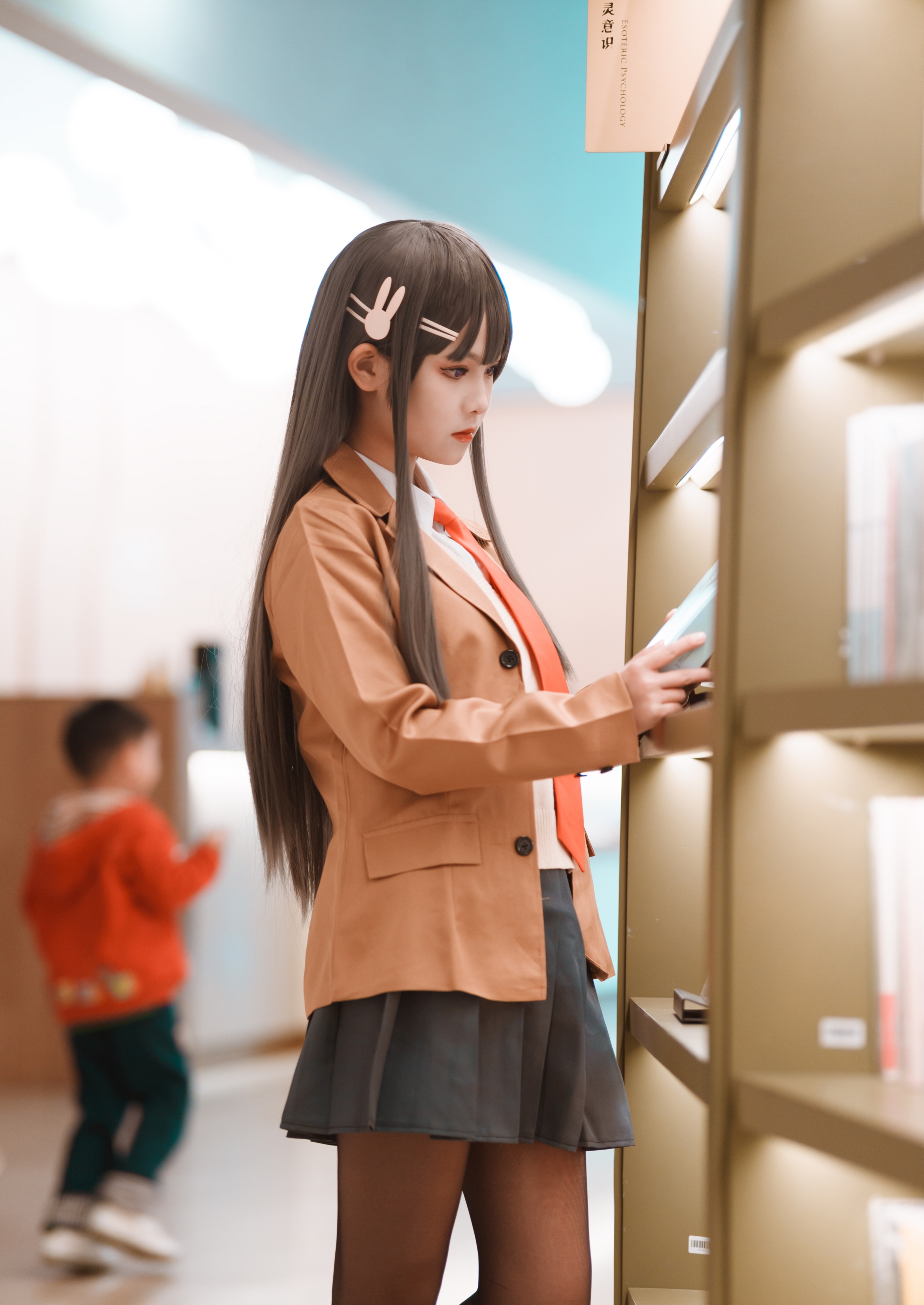 樱岛麻衣cos,这么好看的"黑丝"学姐,谁会不喜欢她呢?