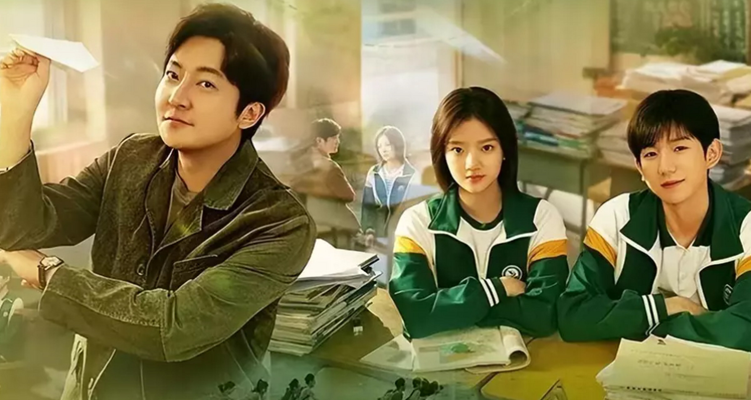 《追光的日子》就是现实中的高三生活,在盛夏的蝉鸣中迎接高考,教学楼