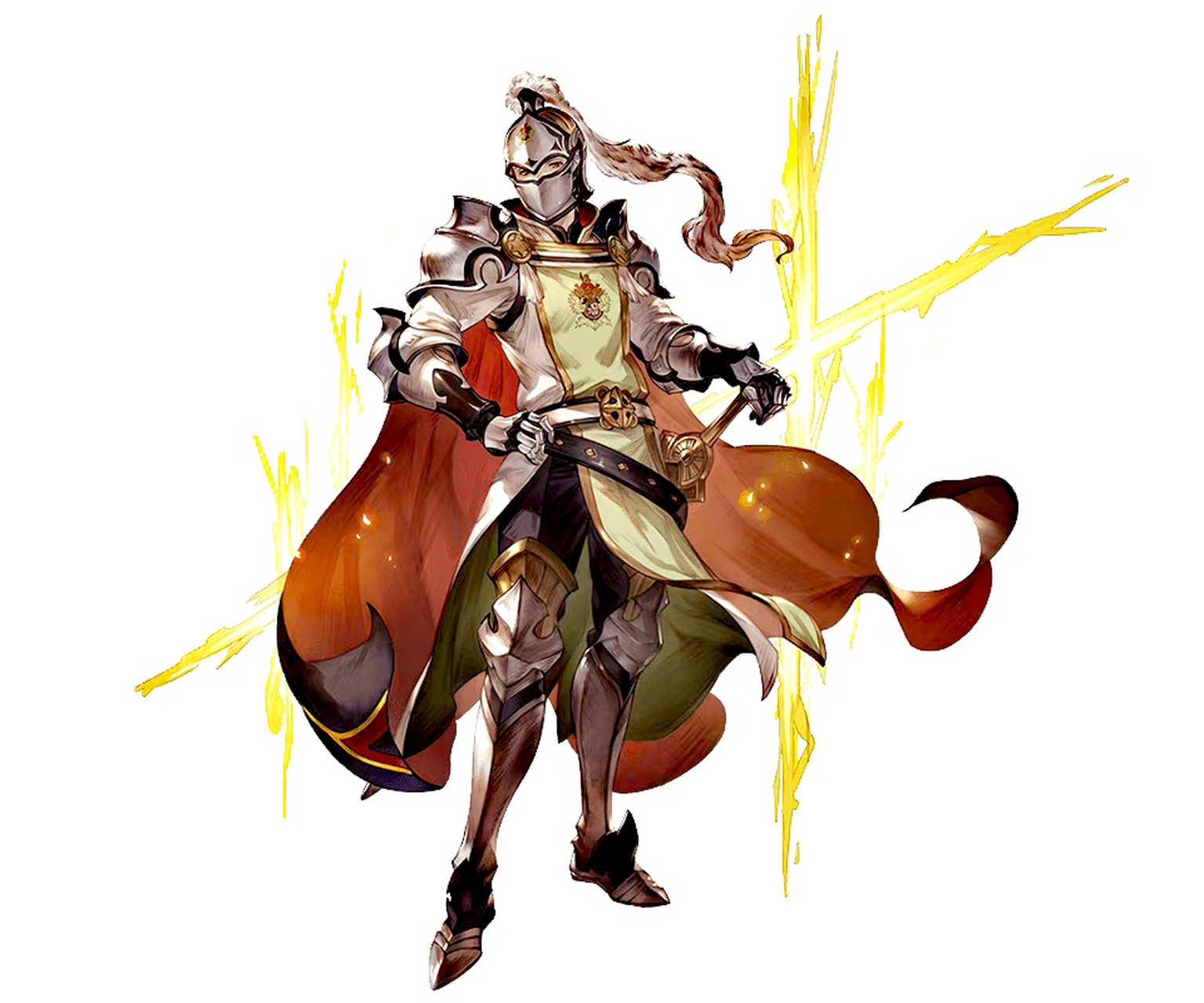 一组动漫角色盔甲设计展示,来自不同的动漫作品,以欧洲地区盔甲为素材