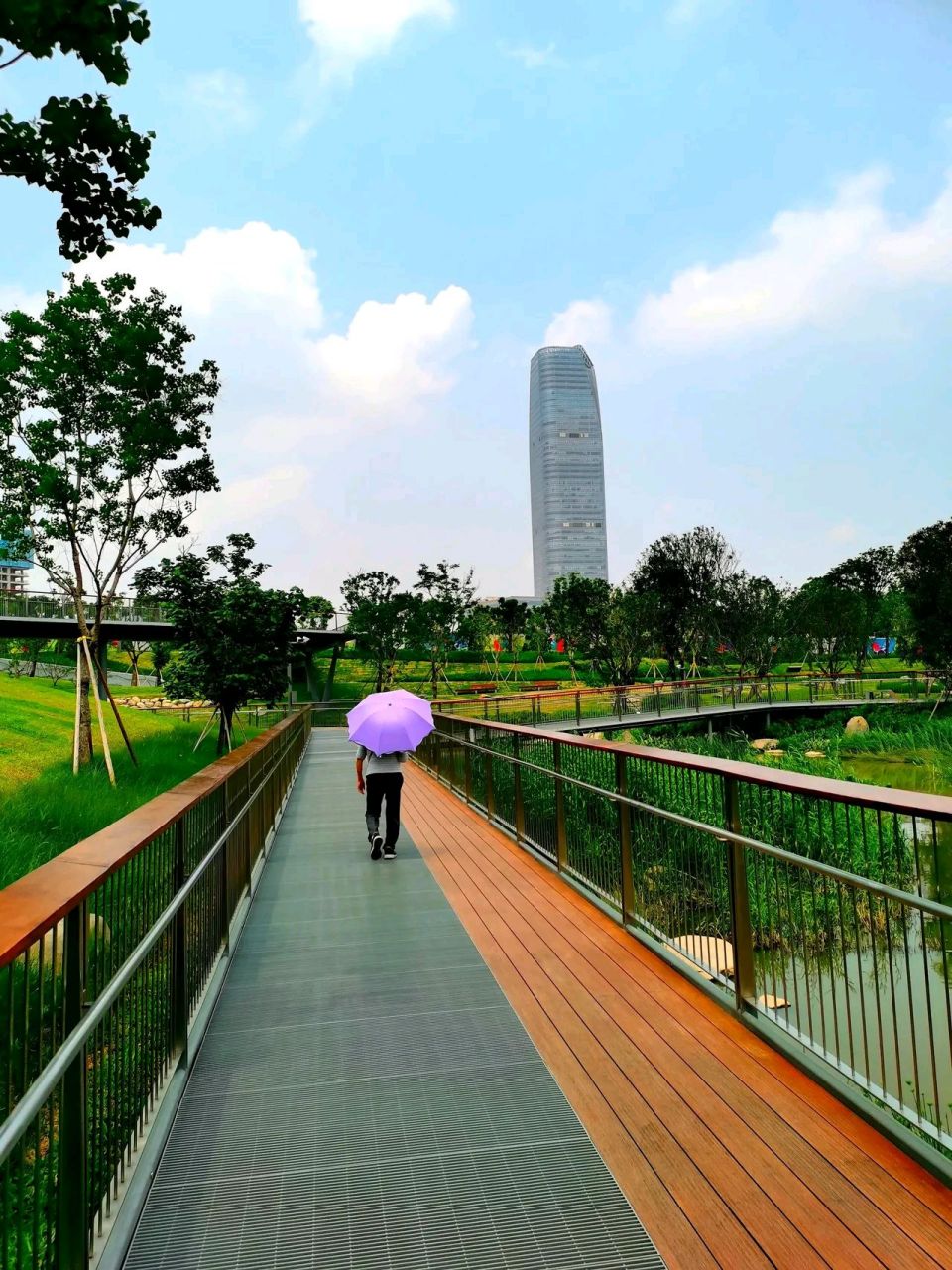 初次踏足东莞中心公园,顿觉眼前一亮,经过精心设计和布置,以前的荒野