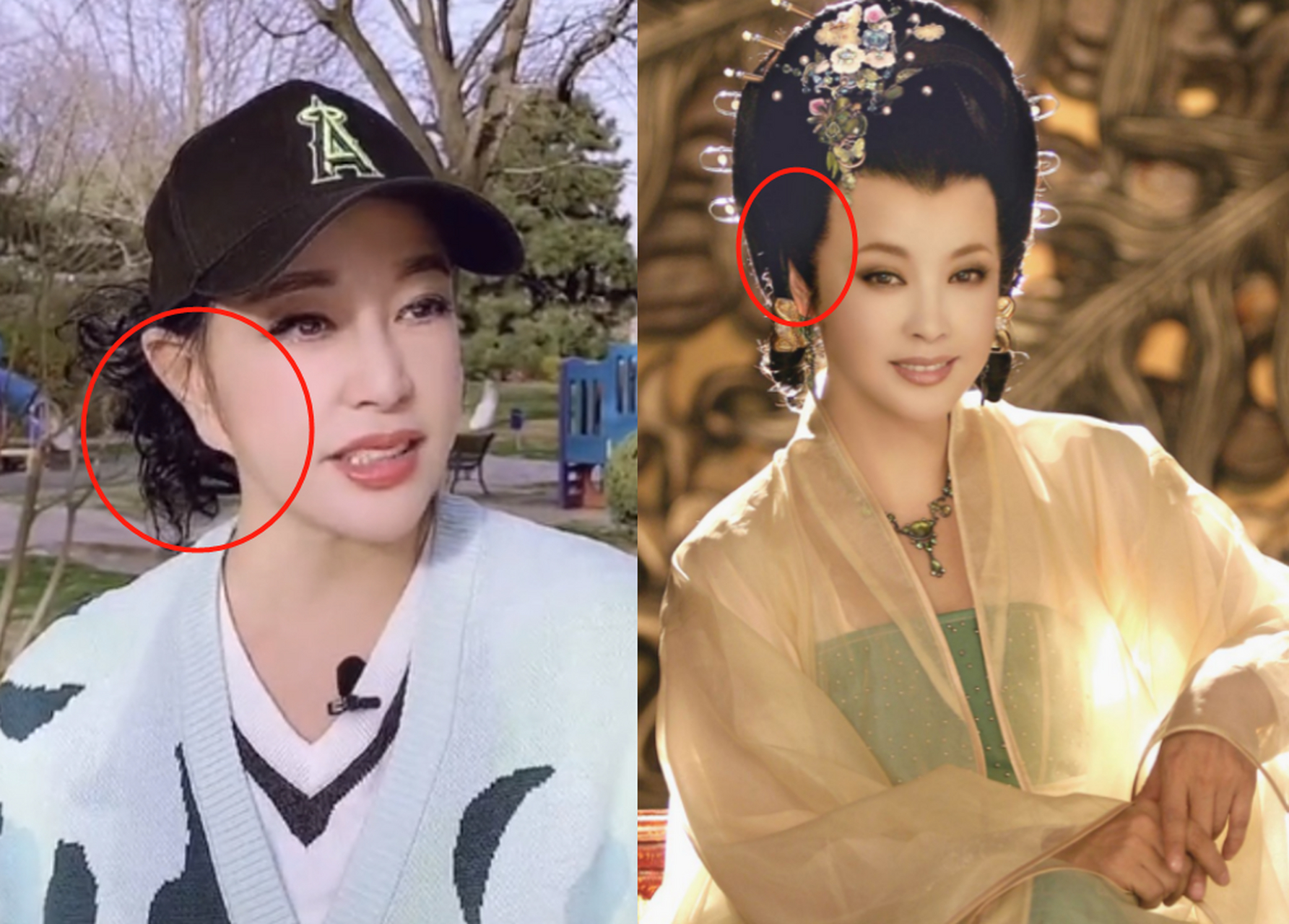 刘晓庆和毛戈平再聚首,两人的容貌都发生了翻天覆地的变化.