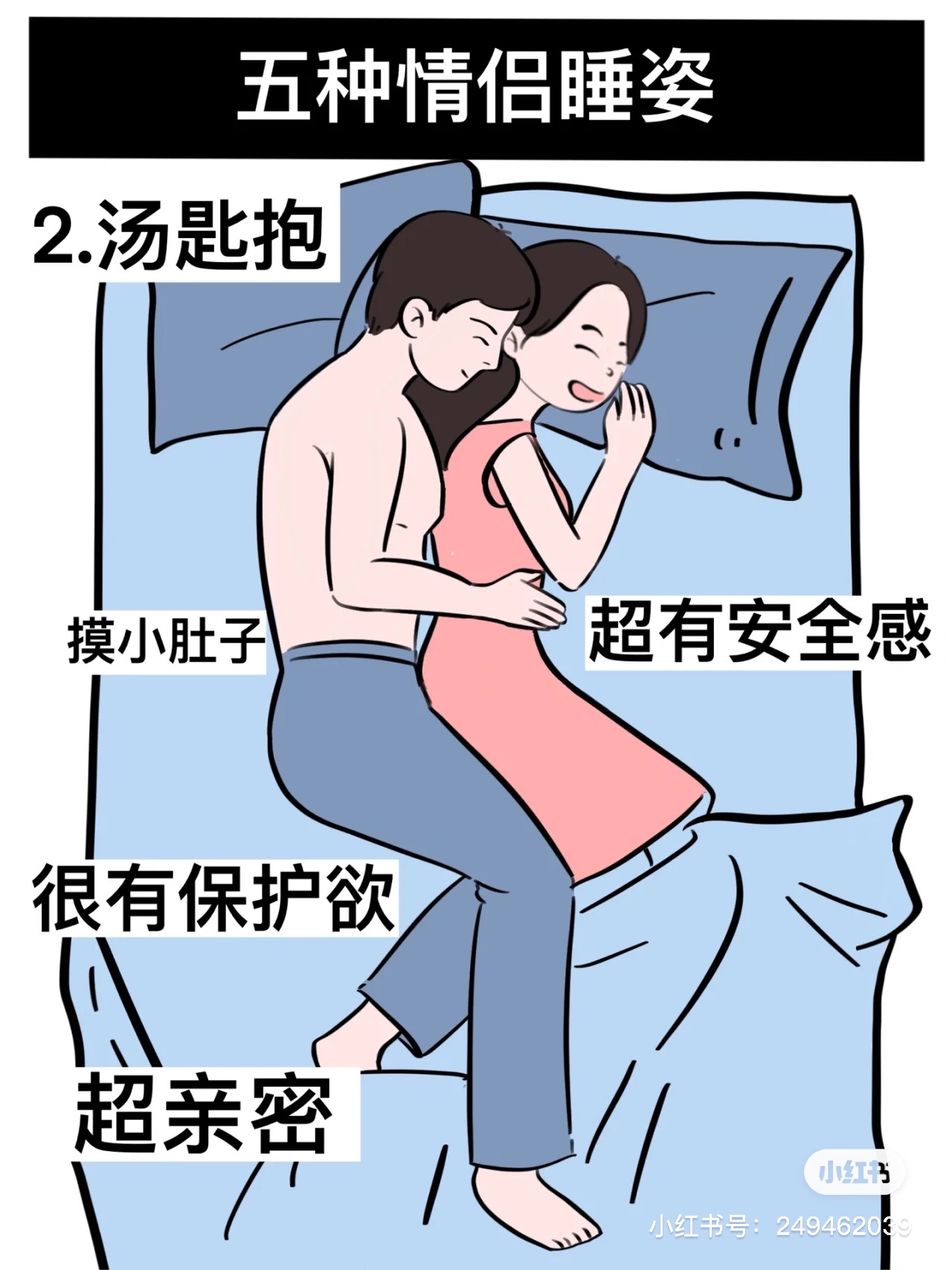 夫妻"最恩爱"的睡姿是怎样的?