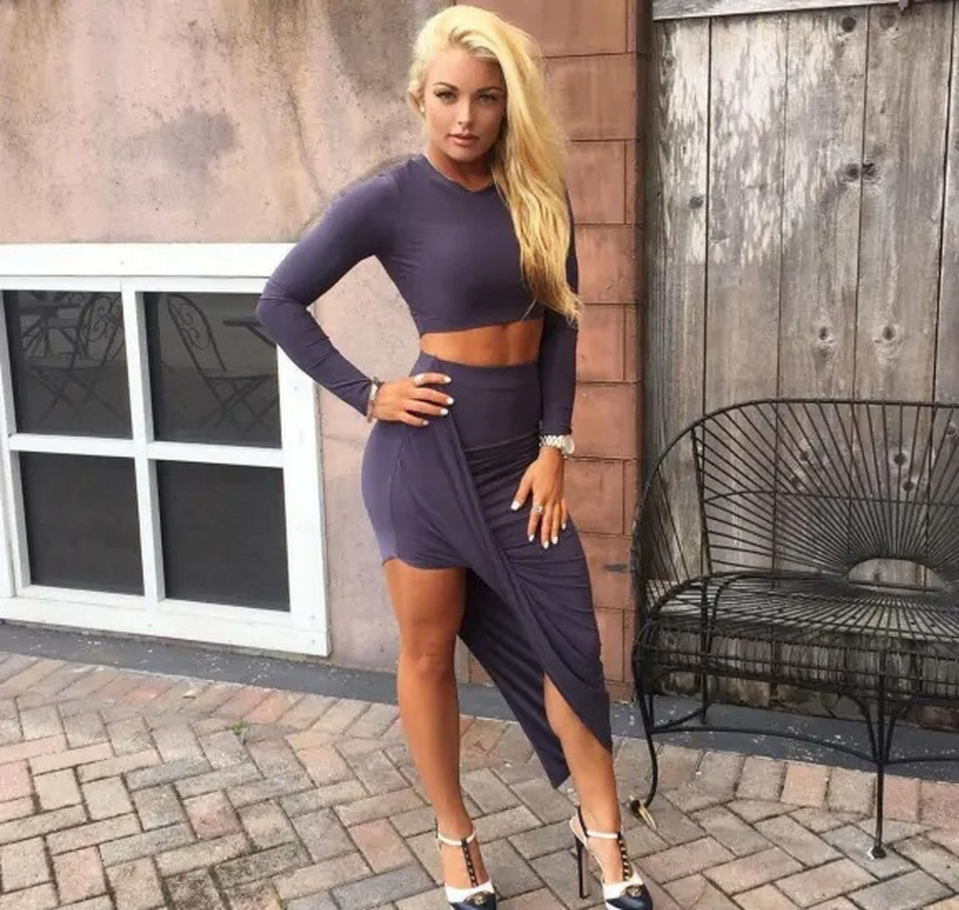 wwe旗下美女摔角手曼迪·罗斯(mandy rose(一.