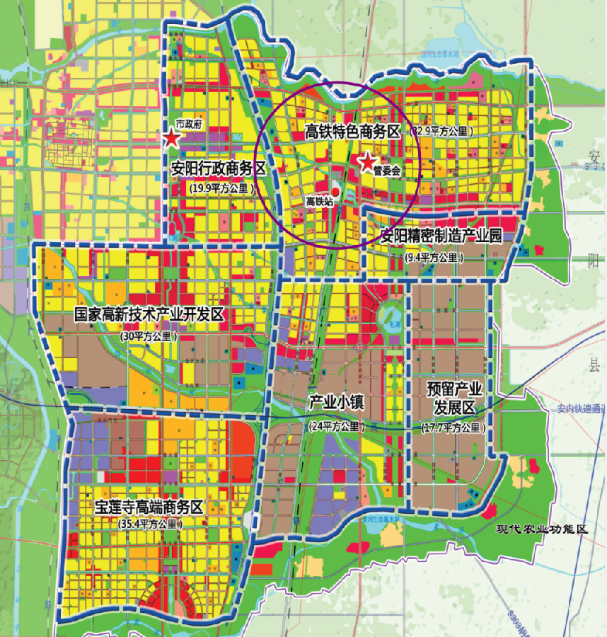 安阳市2021年规划图图片