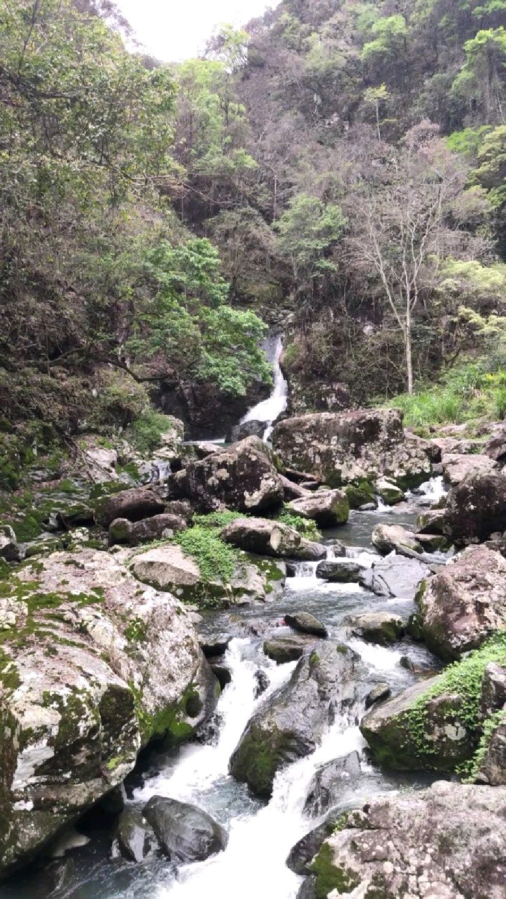 福州晋安区皇帝洞风景区,水流潺潺,美而动听