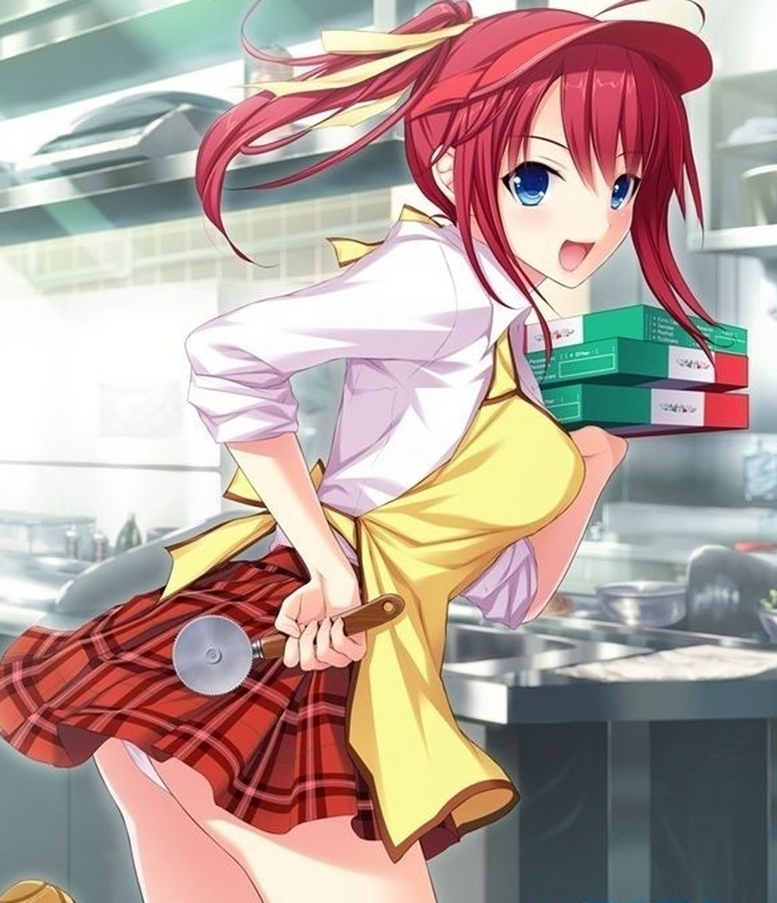 打工少女:晚上不知道,但白天挺能干的#二次元美少女