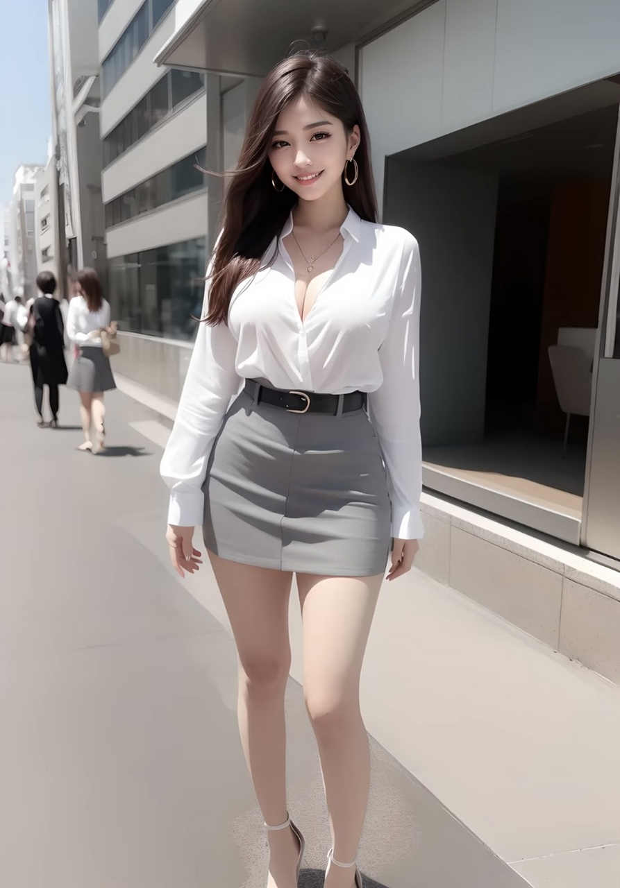 『ai绘画』微胖极品女神,都市丽人.