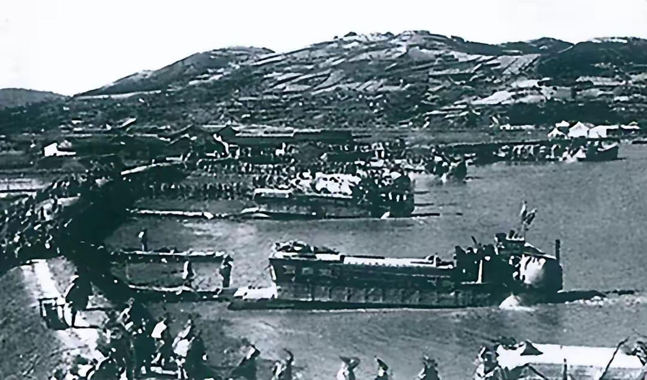 发生在1955年1月18日的一江山岛登陆战,是解放军至今唯一一次成规模