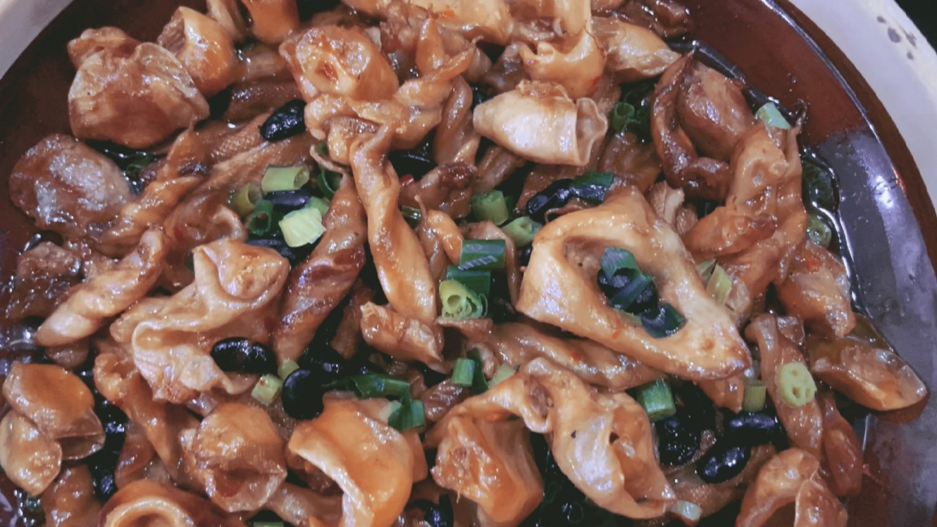 豆豉辣椒蒸腊鱼泡,想象不到的美味,简单几步做法,反而体现本味