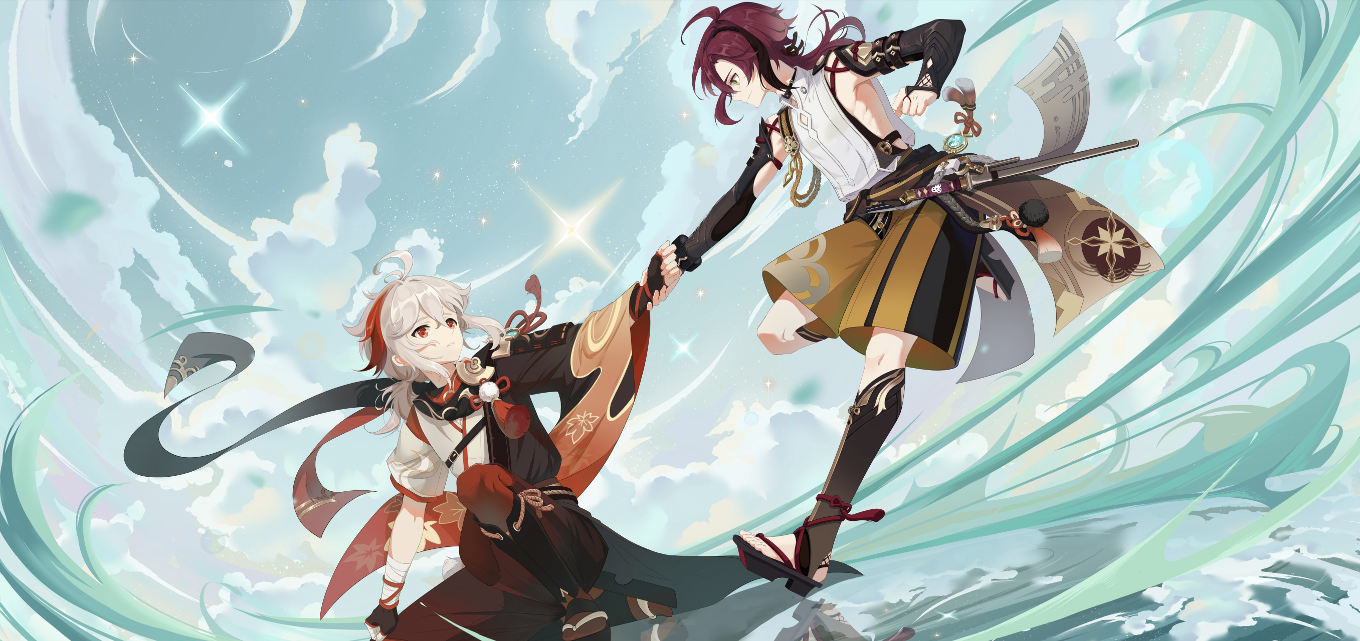 [大哭][大哭] 画师:初久渡一#二次元# #原神