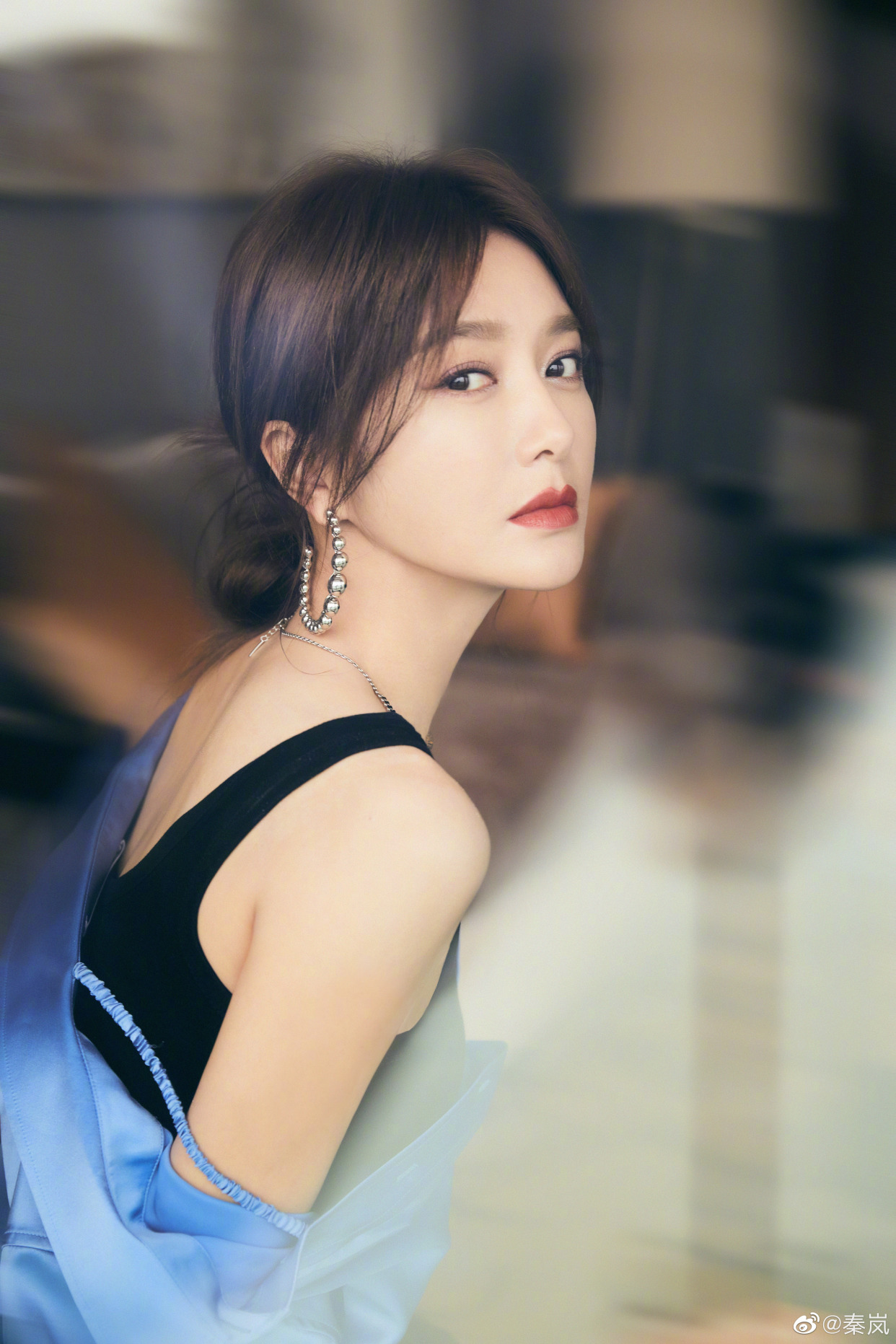 秦岚美图,如花似玉,楚楚动人