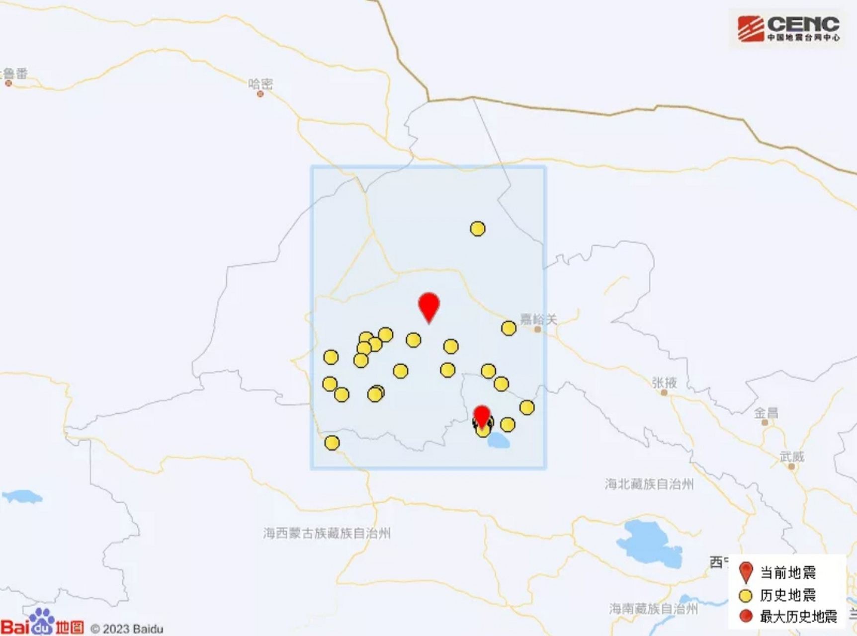 3級地震 據中國地震臺網正式測定,2月12日8時27分在甘肅酒泉市瓜州縣