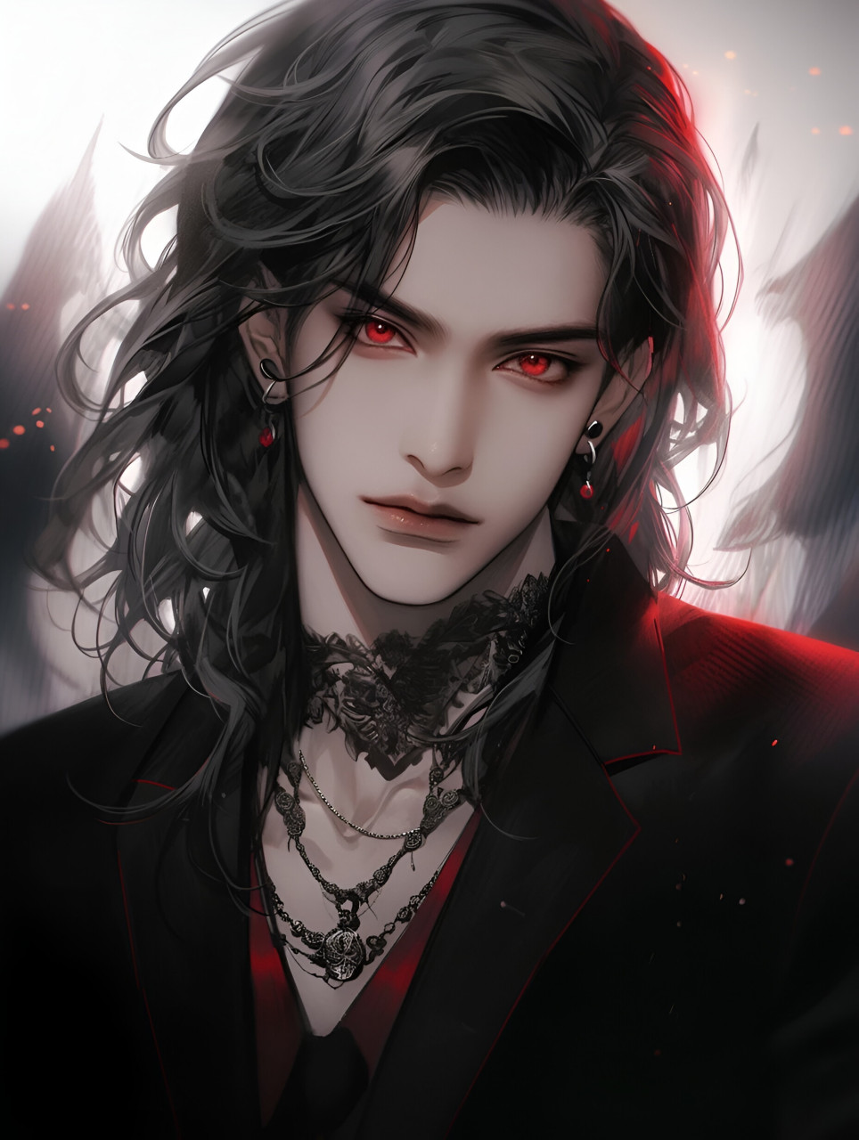 吸血鬼系列2 #二次元# #ai共创计划# #ai绘画