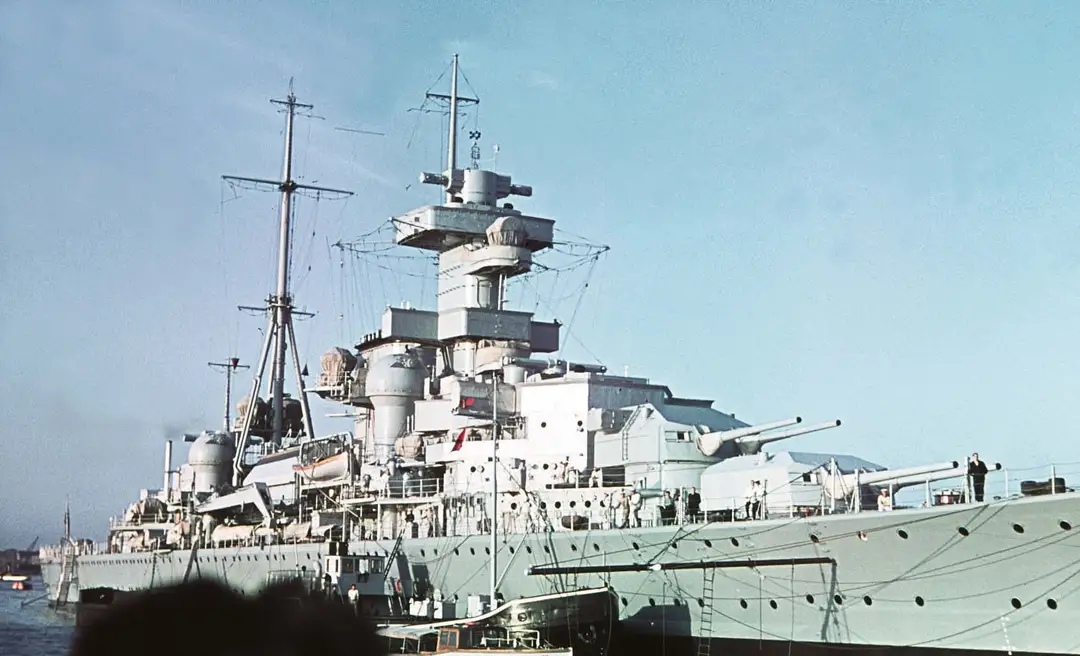 舰船欣赏:德国海军 希佩尔海军上将级重巡洋舰