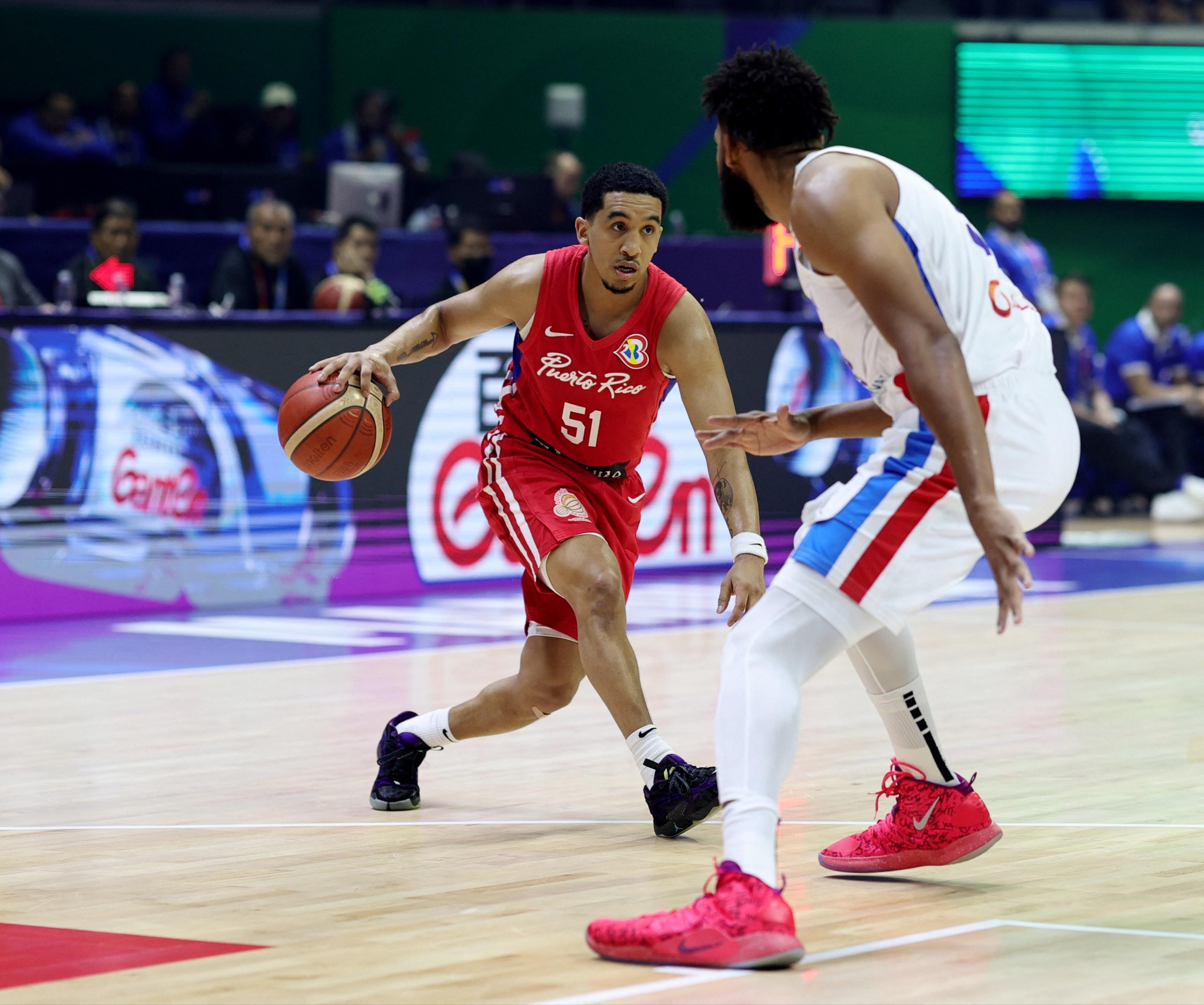 波多黎各男篮102-97多米尼加!唐斯空砍39 10_助攻_篮板_图片