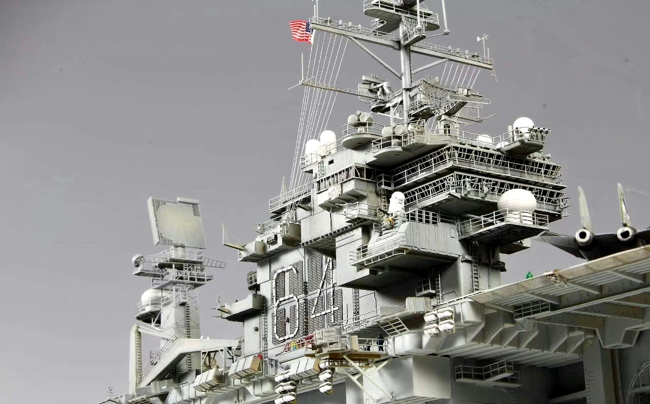 军模欣赏:1/350 美国海军 星座号航空母舰
