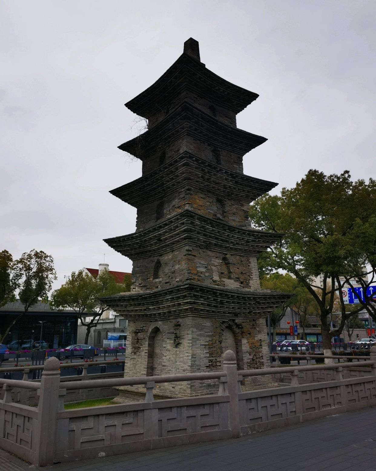 宁波天宁寺塔:历史超过1100年,江南最古老的唐代砖塔
