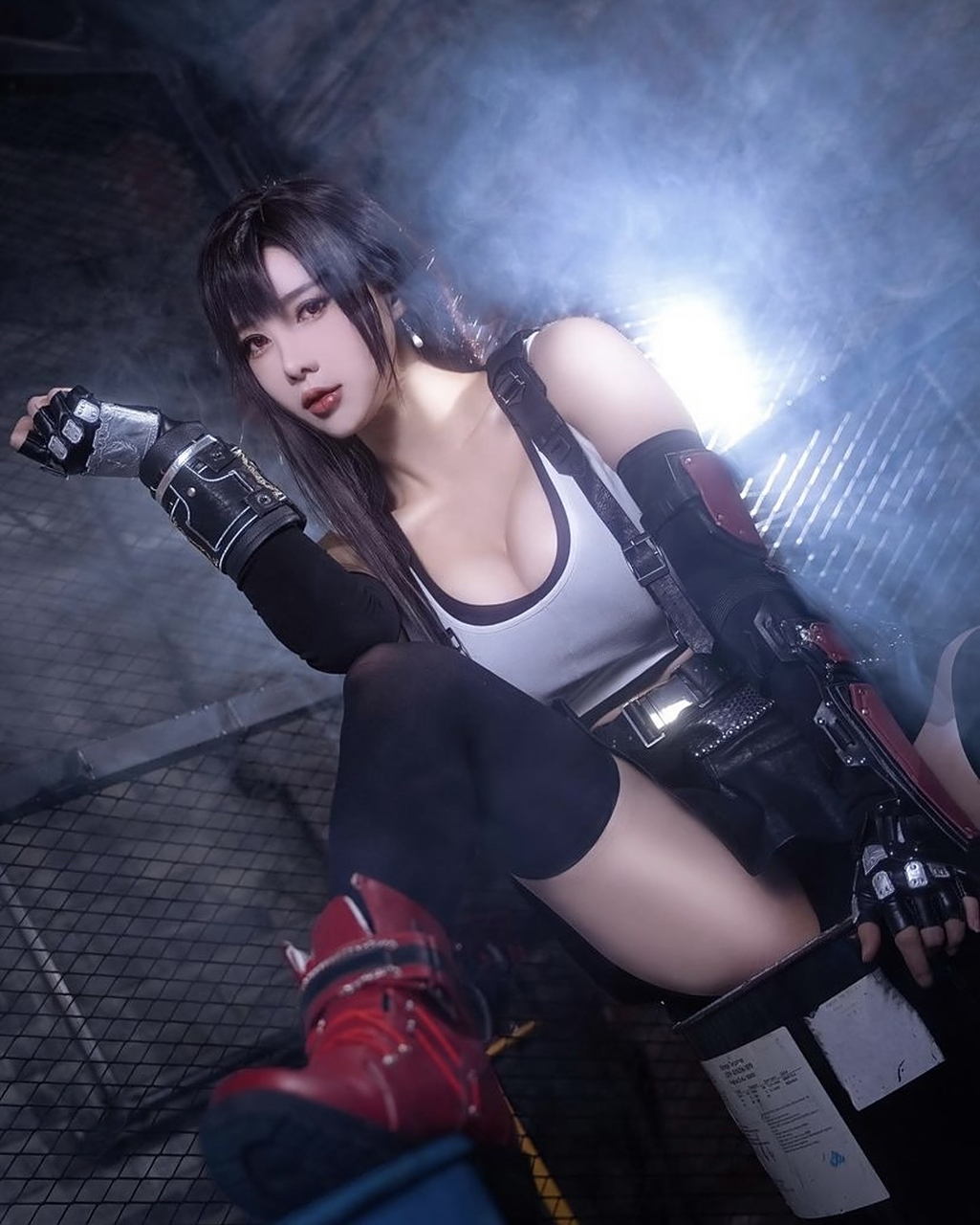 蒂法tifa cos秒杀全场