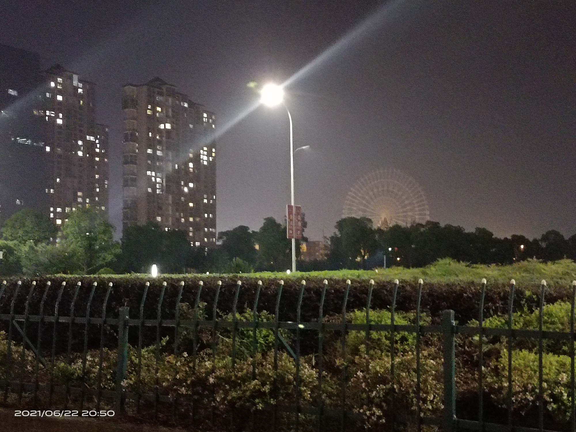 宁波杭州湾新区夜景